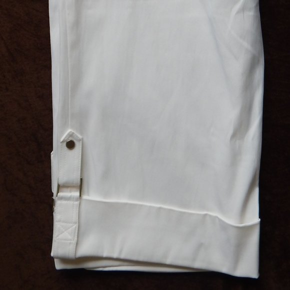 CACHE Cuffed Cropped Pants Exclusive of Decoration - Picture 5 of 8